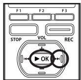 OLYMPUS DM-5 - Modification de l'horaire - 5