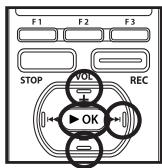 OLYMPUS DM-5 - Lors de la recherche en utilisant la recherche [Play Count] - 1