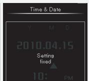 OLYMPUS DM-5 - ÀpRES que la date et l'heure aient été fixées, appuyez sur le bouton 0K - 2