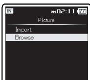OLYMPUS DM-5 - Visualisation des images - 4