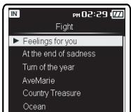 OLYMPUS DM-5 - Lors de la recherche en utilisant la recherche [Heard Recently] - 4