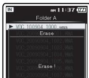 OLYMPUS DM-650 - Appuyez sur la touche + et sélectionnez [Start], puis appuyez sur la touche OK. - 3