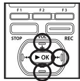 OLYMPUS DM-650 - Déplacer/copier des fichiers [File Move/Copy] - 3