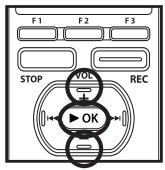 OLYMPUS DM-650 - Réglage [Rec Mode]: - 3