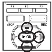 OLYMPUS DM-650 - Modification de l'horaire - 7