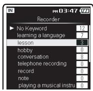 OLYMPUS DM-650 - Appuyez sur la touche REC pour démarrer l'enregistrement. - 6