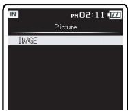 OLYMPUS DM-650 - Effacement d'une image - 8