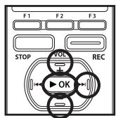 OLYMPUS DM-650 - Lors de la recherche en utilisant la recherche [Browse] - 1