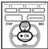 OLYMPUS DM-650 - Modification de l'horaire - 18