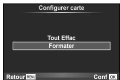 OLYMPUS OMD E-M5 - Formatage de la carte - 1