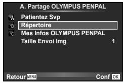 OLYMPUS OMD E-M5 - Edition du carnet d'adresses - 1