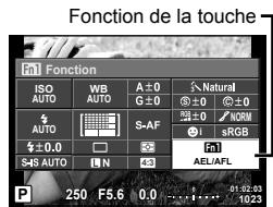OLYMPUS E-M10 MK II - Attribution de fonctions aux touches (touche fonction) - 1