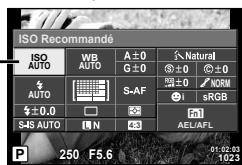 OLYMPUS E-M10 MK II - Sensibilité ISO - 1