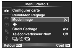 OLYMPUS E-M10 MK II - Options de traitement (mode image) - 1