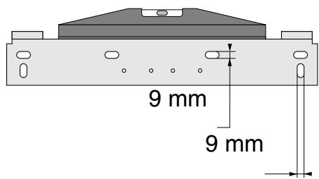 FRISQUET HYDROMOTRIX CONDENSATION V 32 KW - a) Fixer la barre d'accrochage - 1