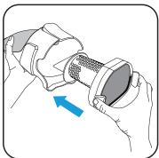 ROWENTA AIR FORCE AC912501 - Empty the dust compartment - 5