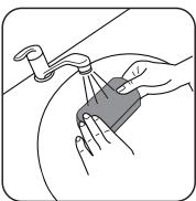 ROWENTA AIR FORCE AC912501 - Clean the foam filter. - 3
