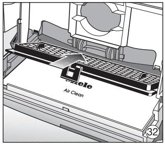 MIELE S 771 - Griglia per il filtro - 32