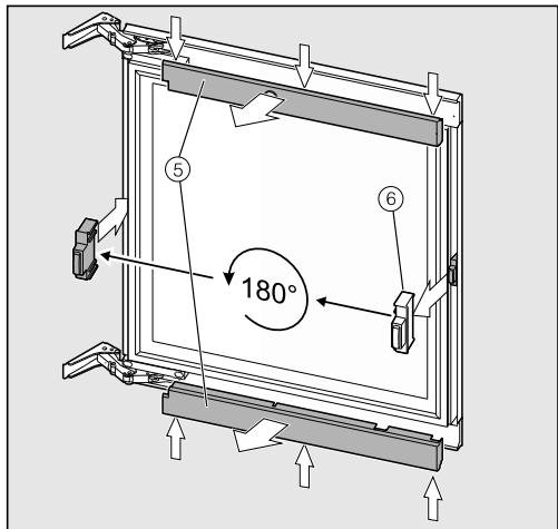 MIELE KWT6322UG - Pour inverser la butée de porte, vous\ avez besoin des outils suivants : - 6