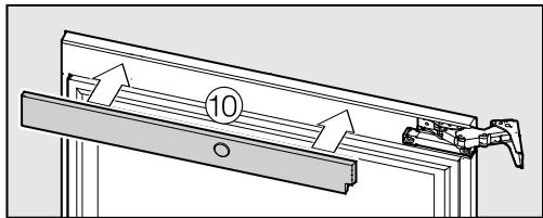 MIELE KWT 6322 UG - Pour inverser la butée de porte, vous\ avez besoin des outils suivants : - 12