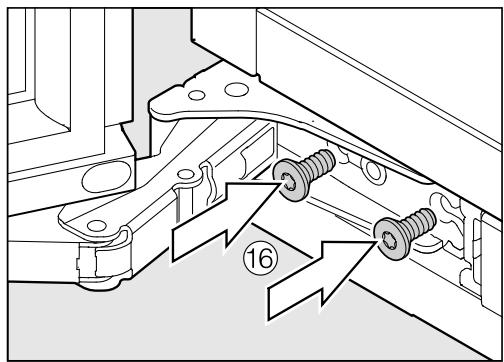MIELE KWT 6322 UG - Pour inverser la butée de porte, vous\ avez besoin des outils suivants : - 19