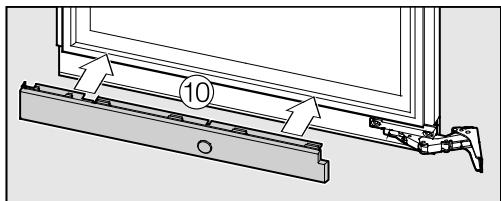 MIELE KWT 6322 UG - Pour inverser la butée de porte, vous\ avez besoin des outils suivants : - 13