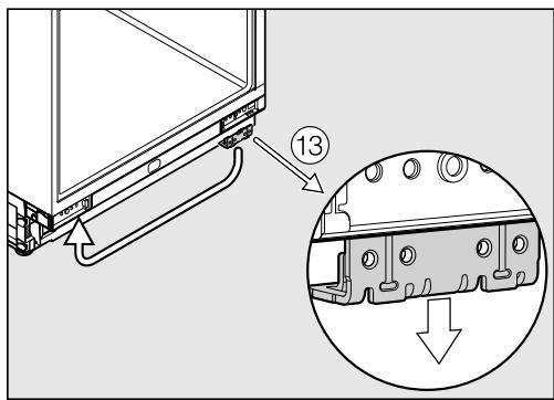 MIELE KWT 6322 UG - Pour inverser la butée de porte, vous\ avez besoin des outils suivants : - 16