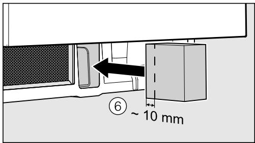 MIELE KWT 6322 UG - Réglage de l'ajustement létral de la porte de l'appareil - 4