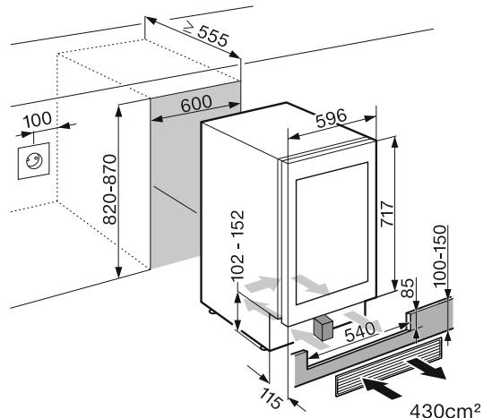 MIELE KWT 6322 UG - Cotes - 1