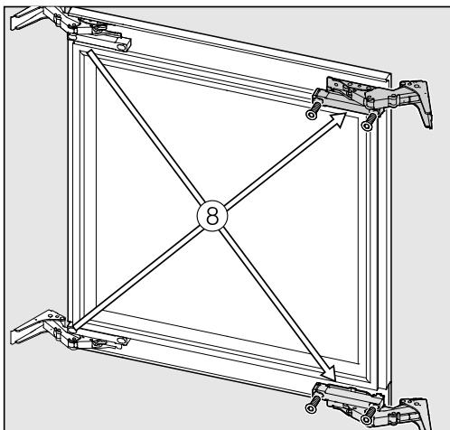 MIELE KWT 6322 UG - Pour inverser la butée de porte, vous\ avez besoin des outils suivants : - 9