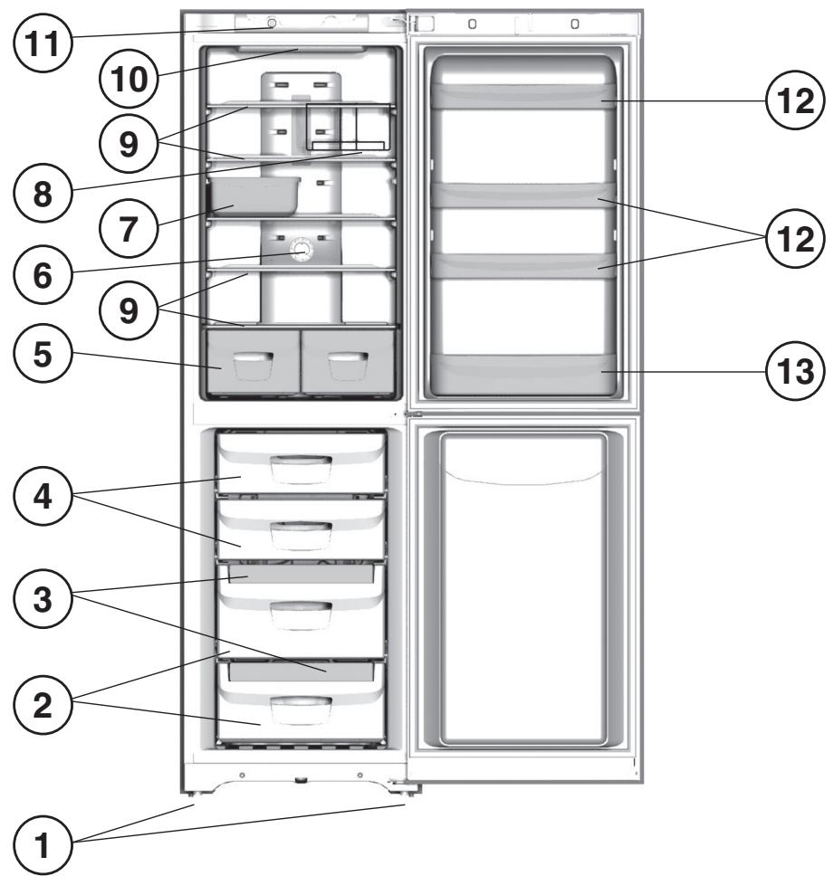 INDESIT BIAA 13 FX - Geräteansicht - 1
