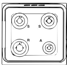 INDESIT KN6E61AW/FR - Adjusting the gas oven burner's minimum setting: - 3