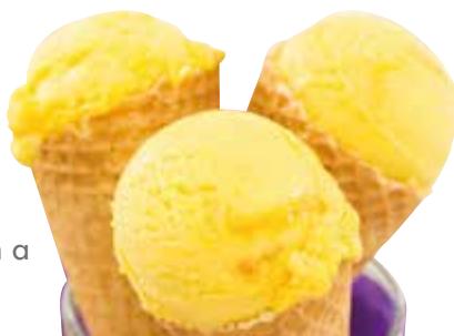 MAGIMIX GLACIER 1.5L BLANC 11667 - Mango Sorbet - 1