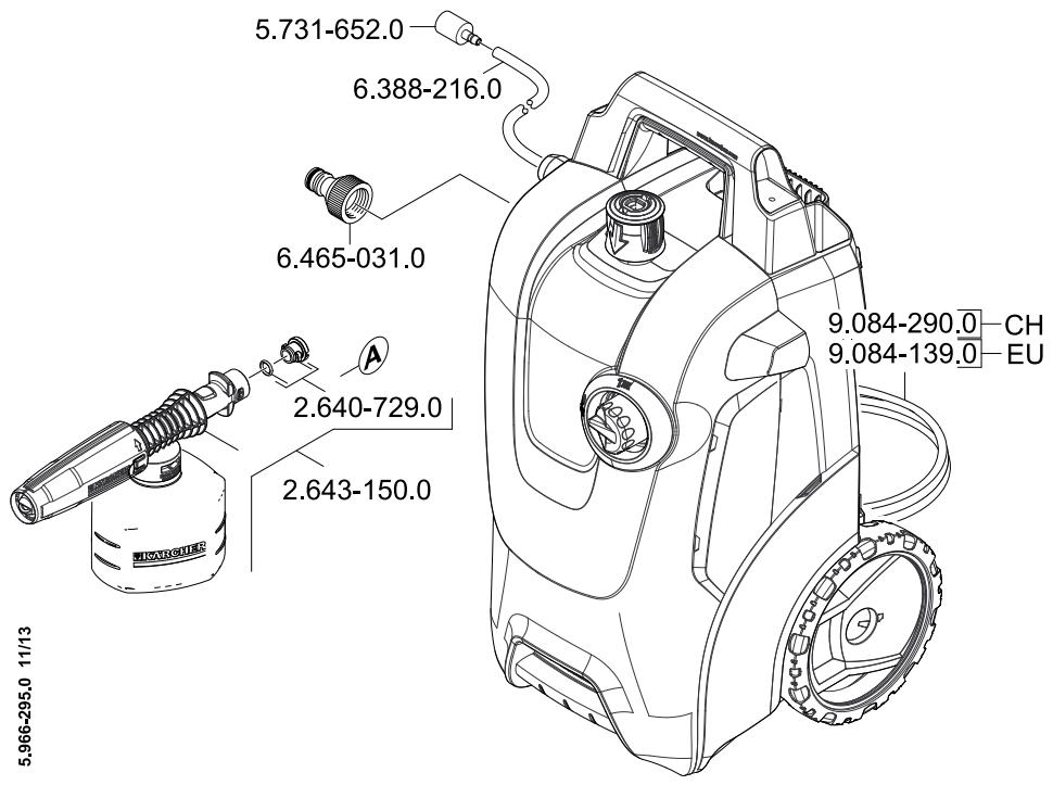 KARCHER K4 - EC cTaHdapTTap cəŋKeCTiK TypaIbI dEknapaun - 2