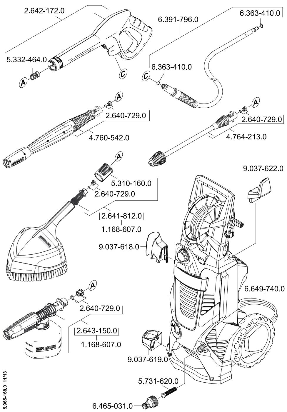 KARCHER K7 COMPACT - Биьим icke kocblmamdbi, MOTOP dipindeyni - 2