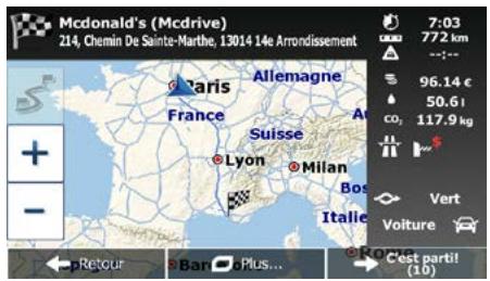 MAPPY ITI E418 - Sélection d'un emplacement sur la carte comme destination - 5
