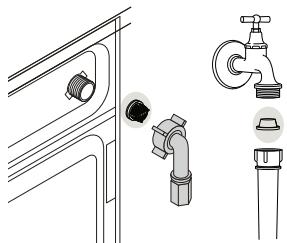 BEKO LLF06W2 - Nettoyage les filtres d'arrivée d'eau - 1