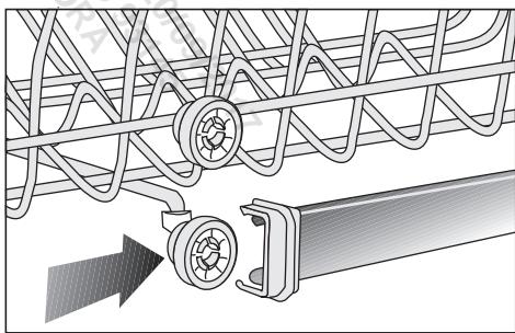 BEKO DF18DN44A - Réglage de hauteur du panier vide - 3