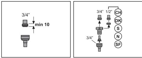 BEKO DF18DN44A - Température d'eau autorisée : jusqu'à 25 °c - 2