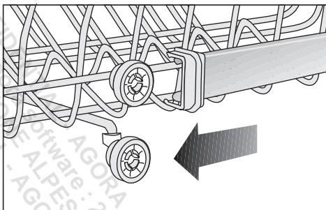 BEKO DF18DN44A - Réglage de hauteur du panier vide - 2
