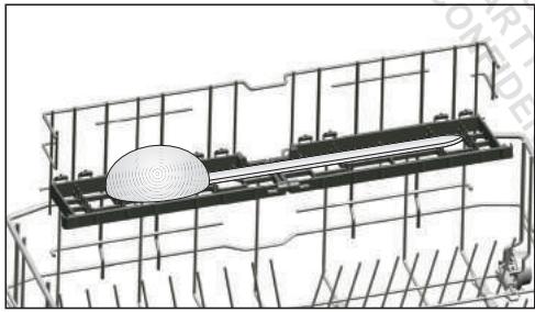 BEKO DF18DN44A - Support multifonction/à hauteur ajustable du panier inférieur - 2