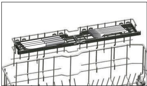 BEKO DF18DN44A - Support multifonction/à hauteur ajustable du panier inférieur - 3