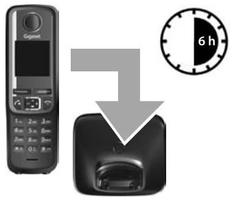 GIGASET A420 - Premier cycle de charge et décharge des batteries - 1