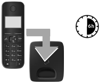 GIGASET AS320 - Premier cycle de charge et décharge de la batterie - 1