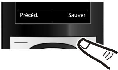 GIGASET C610A - Réglage de la date et de l'heure - 7