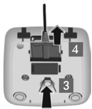 GIGASET E310 - Raccordement du chargeur (s'il est fourni) - 2