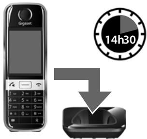 GIGASET S820 - Chargement de la batterie - 1