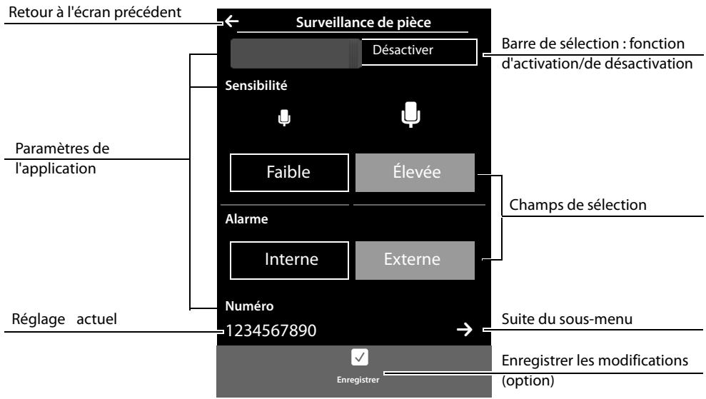 GIGASET SL910A - Modification des paramètres - 1