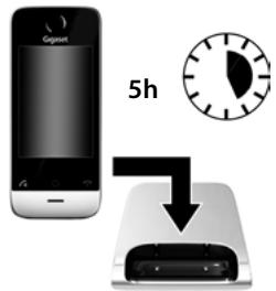 GIGASET SL910H - Chargement de la batterie - 1