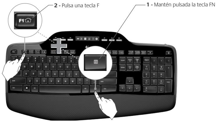 LOGITECH WIRELESS DESKTOP MK330 - Consejo - 1